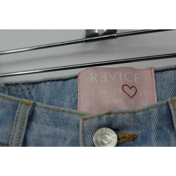 Revice Jeans Ex-boyfriend Harlow Wash Two Tone High Waist Jeans Size 26 - Picture 3 of 6